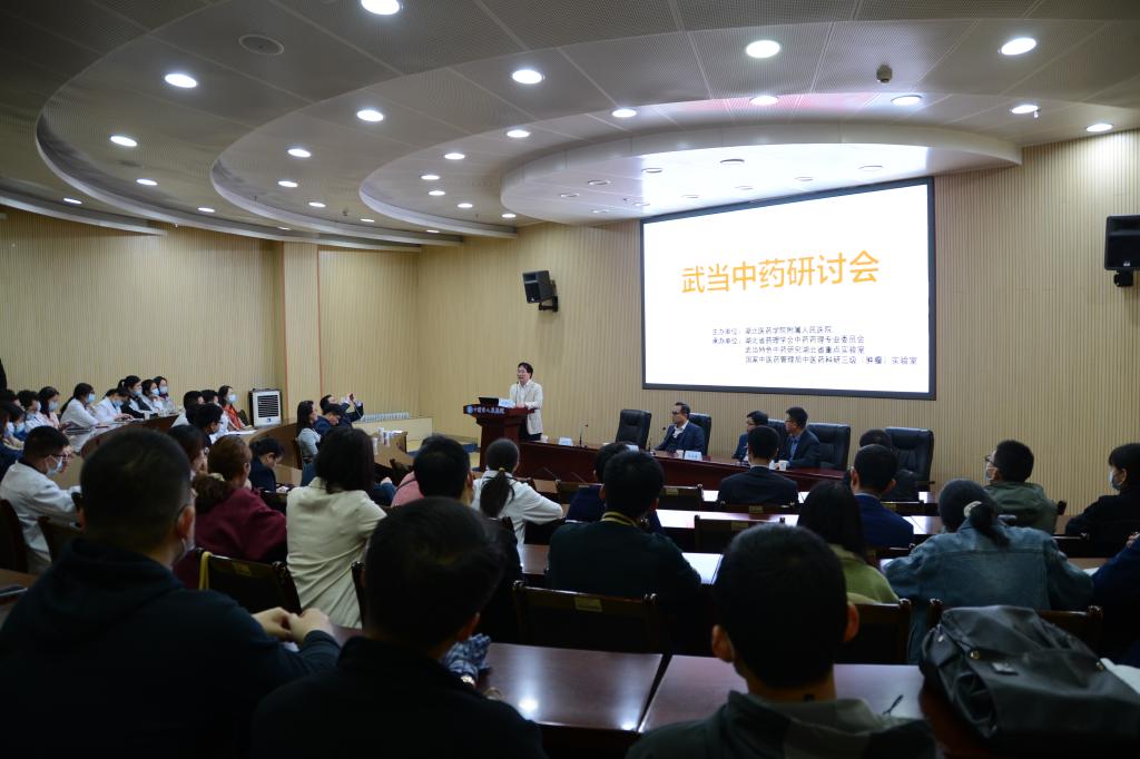 武当中药研讨会现场